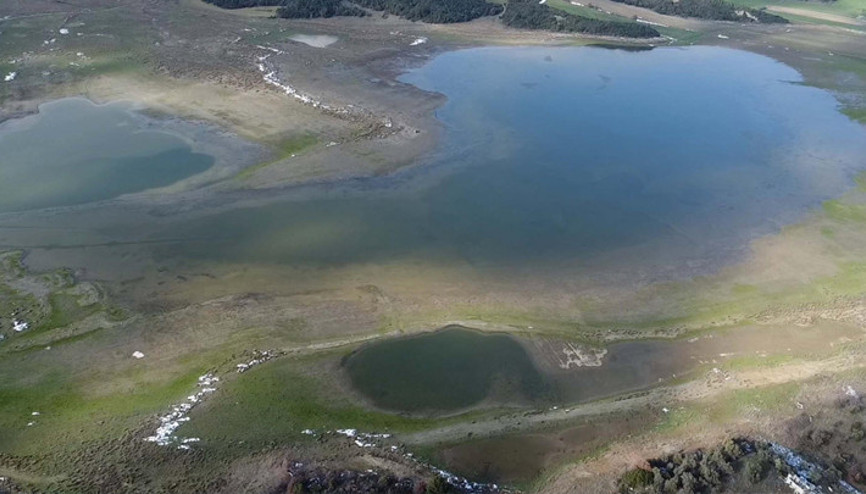 Tamamen kurumuştu... Uzunhızırlı Göleti su tuttu, göçmen kuşlar geri geldi