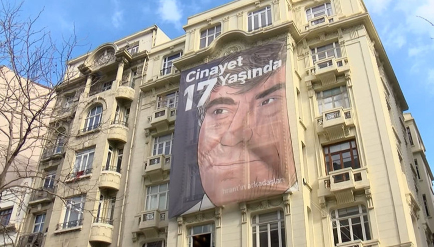 Hrant Dink, öldürüldüğü yerde anıldı... Herkes öldürülebilir ama vicdan öldürülemez