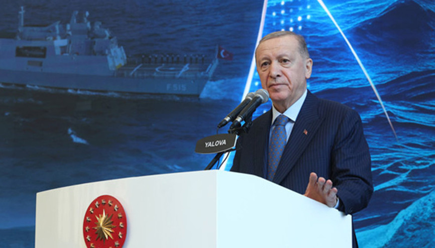 Son dakika... Cumhurbaşkanı Erdoğan: Gemilerimizle donanma gücümüz artıyor