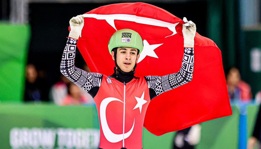 2024 Kış Gençlik Olimpiyat Oyunlarında Muhammed Bozdağdan tarihi başarı