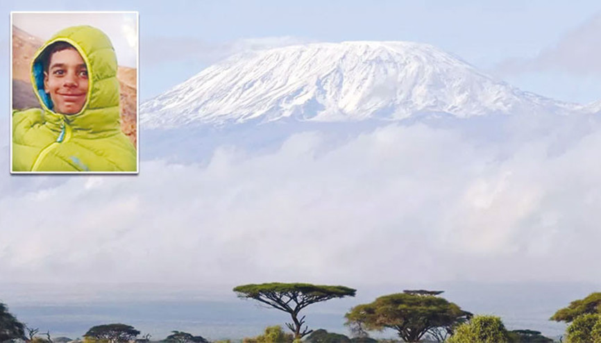12 yaşında zirveye çıktı