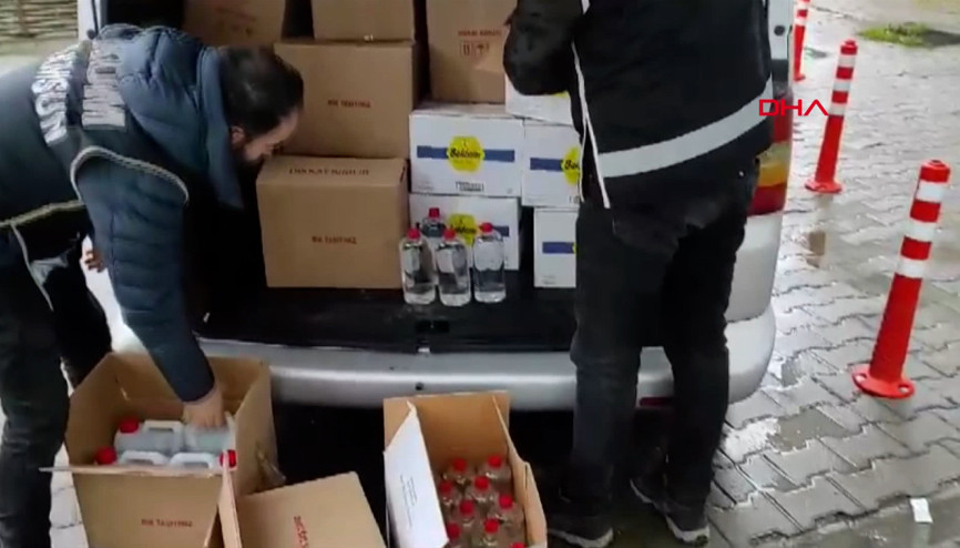 Bakan Yerlikaya: Çengel-6 operasyonunda 1 Ton 56 litre etil alkol ele geçirildi