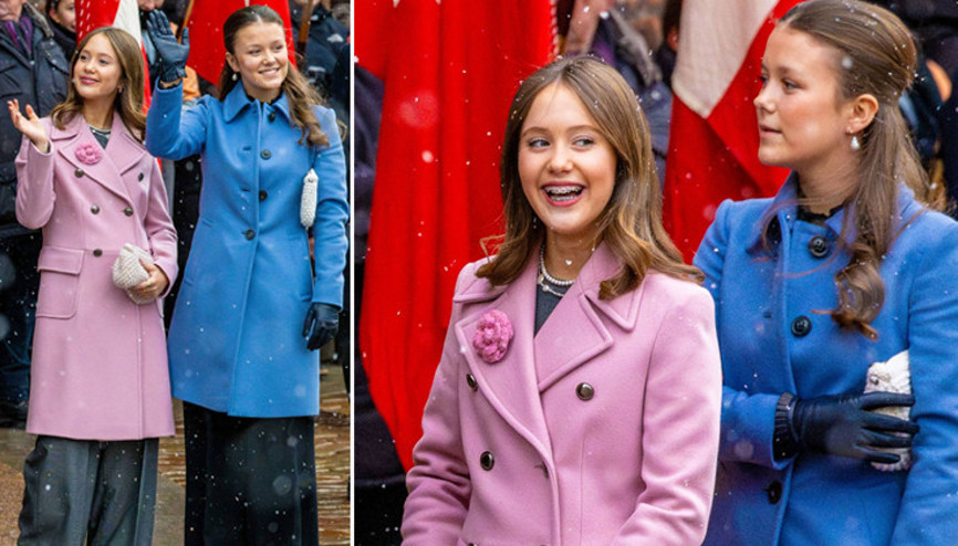 Bir elleri yağda, bir elleri balda.... Ama kızlar, annelerinin eski giysileriyle idare ediyor