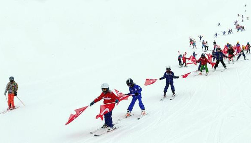 Sarıkamışta karın yıldızları olacaklar Sarıkamışta karın yıldızları olacaklar