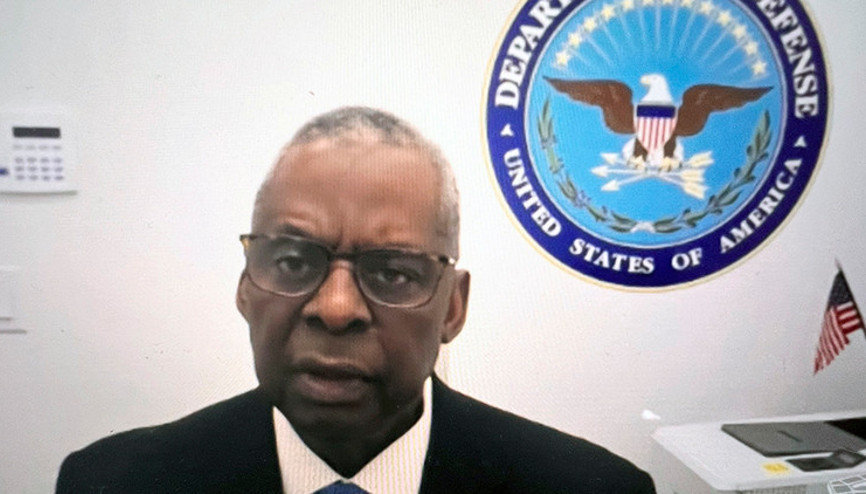 Kanser olduğu açıklanan ABD Savunma Bakanı ilk kez görüntülendi