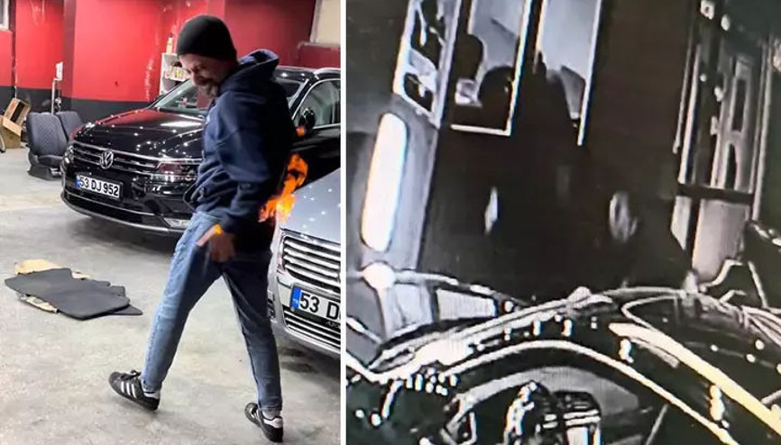 TikTok için video çekerken dehşeti yaşadı