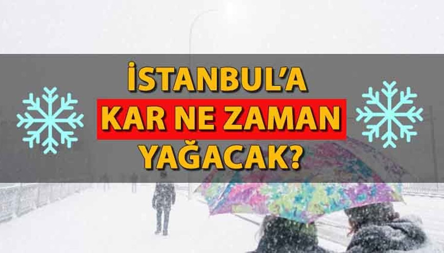 İstanbul’da kar ne zaman yağacak 27-28 Ocak hafta sonu İstanbul’da kar yağışı var mı Bolu, Düzce, Zonguldak, Bartın kar yağışı…