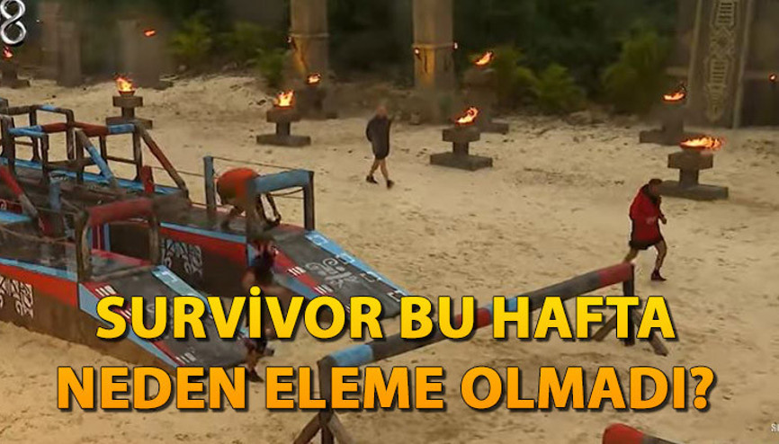 SURVİVOR’DA BU HAFTA NEDEN ELEME OLMADI Survivor’da flaş gelişme: Düelloya çıkamadı…