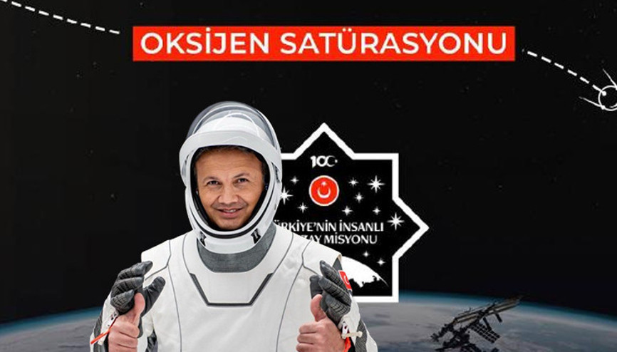 Alper Gezeravcı, uzayda yapacağı 13 deneyden 6ncısını gerçekleştirdi