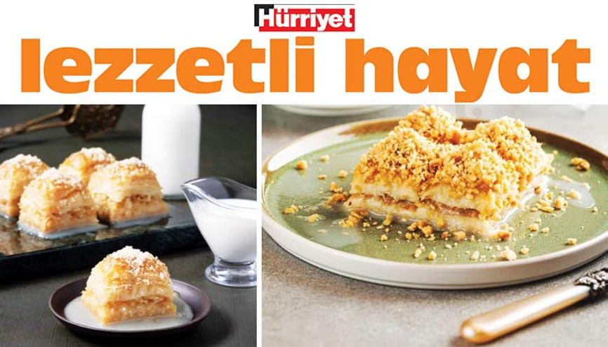 Baklava sütle buluşunca...
