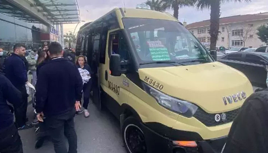 İstanbulda yolcu minibüsünde doğum: İlk defa böyle bir şeye şahit olduk
