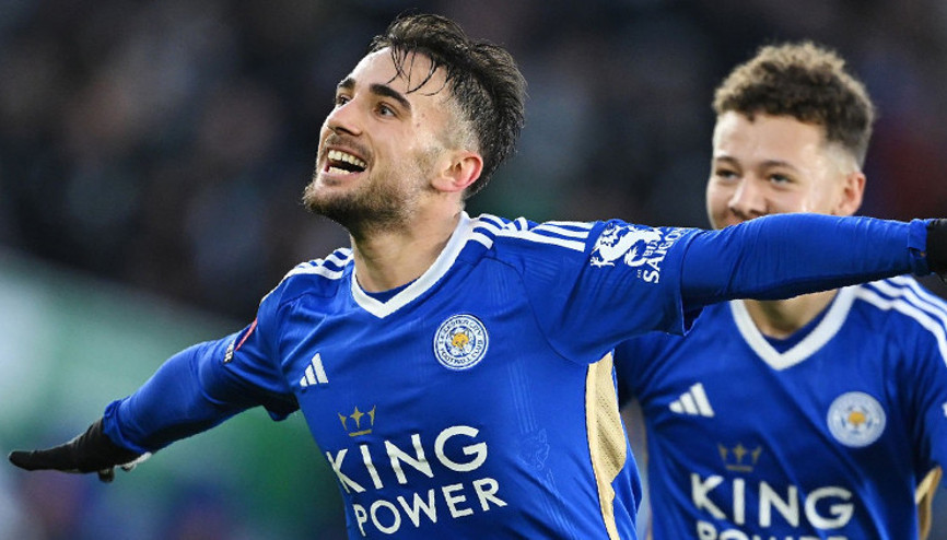 Yunus Akgün siftah yaptı, Leicester City turladı