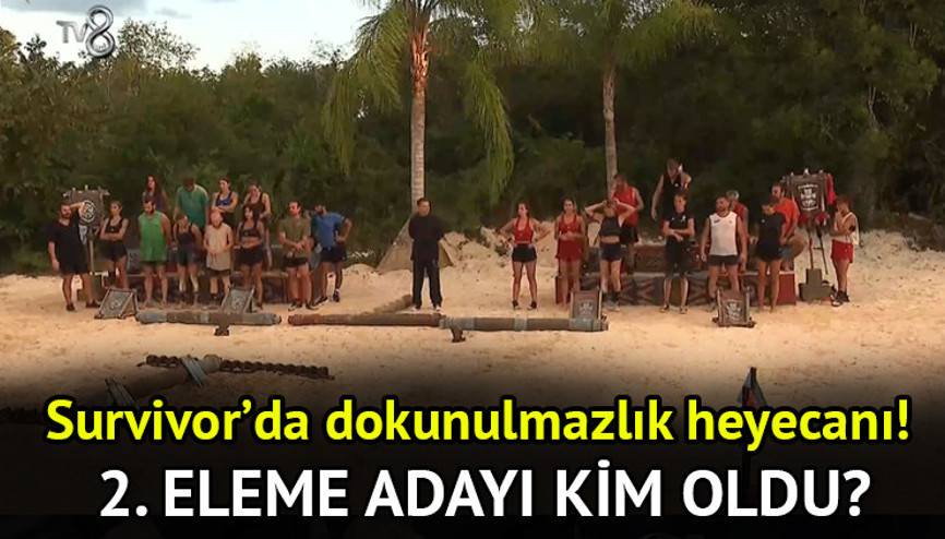 SURVIVOR 2. ELEME ADAYI BELLİ OLDU 2 sürpriz isim kadroya dahil oldu.. 28 Ocak Survivor All Star dokunulmazlığı kim kazandı, potaya kim gitti