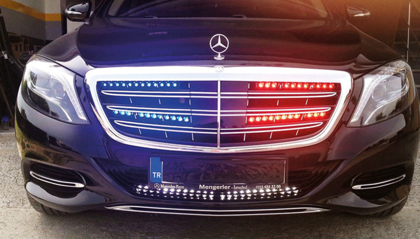 Çakarlı araçlara ceza yağdı... 807 sürücüye 5 milyon 196 bin TL