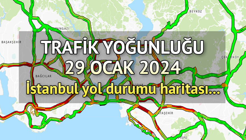 İSTANBUL TRAFİK YOL DURUMU 29 OCAK || İstanbul trafik yoğunluğu şu an nasıl, yüzde kaç Nerede trafik var İBB yol durumu haritası... İSTANBUL TRAFİK YOL DURUMU 29 OCAK || İstanbul trafik yoğunluğu şu an nasıl, yüzde kaç Nerede trafik var İBB yol durumu haritası...