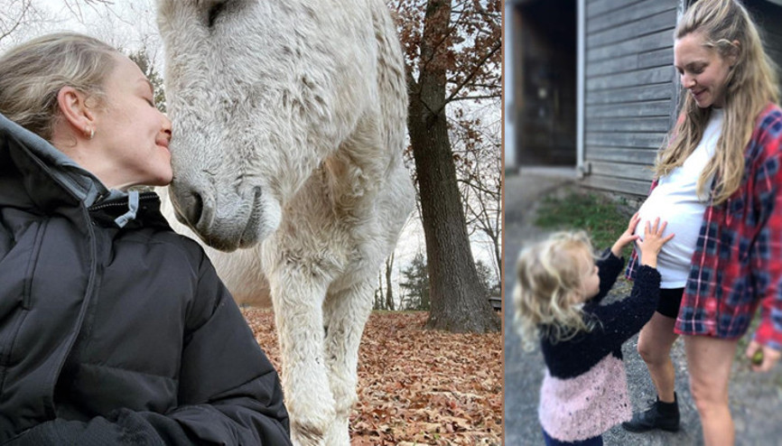 Ünlü oyuncu boş zamanlarında halı dokuyup yorgan dikiyor.. Sessizce doğurduğu iki çocuğu samanların içinde büyüyor...  Burası benim öleceğim yer