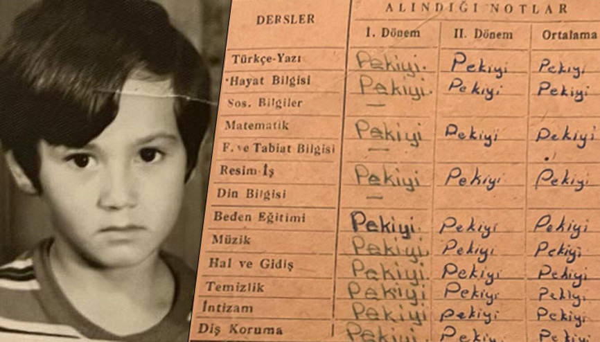 Alanya Hayate Hanım ilkokulu... Karnemi buldum