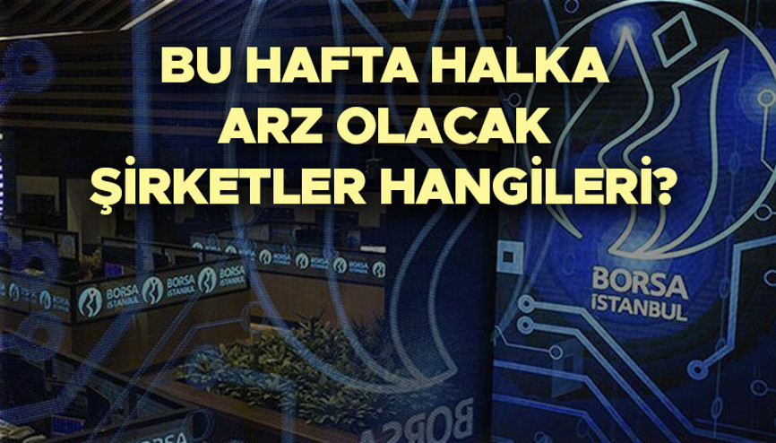 HALKA ARZ TAKVİMİ 2024 SON DURUM | Bu hafta (31 Ocak-2 Şubat) halka arz olacak şirketler hangileri, şubat ayında halka arz var mı SPKdan iki şirkete onay HALKA ARZ TAKVİMİ 2024 SON DURUM | Bu hafta (31 Ocak-2 Şubat) halka arz olacak şirketler hangileri, şubat ayında halka arz var mı SPKdan iki şirkete onay