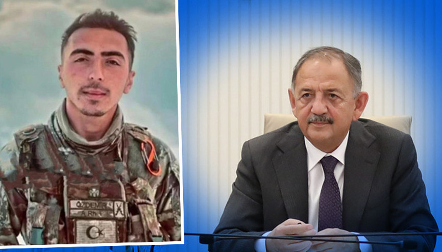 Bakan Mehmet Özhaseki, Şehit Müslüm Özdemir’in ailesine verdiği sözü tuttu