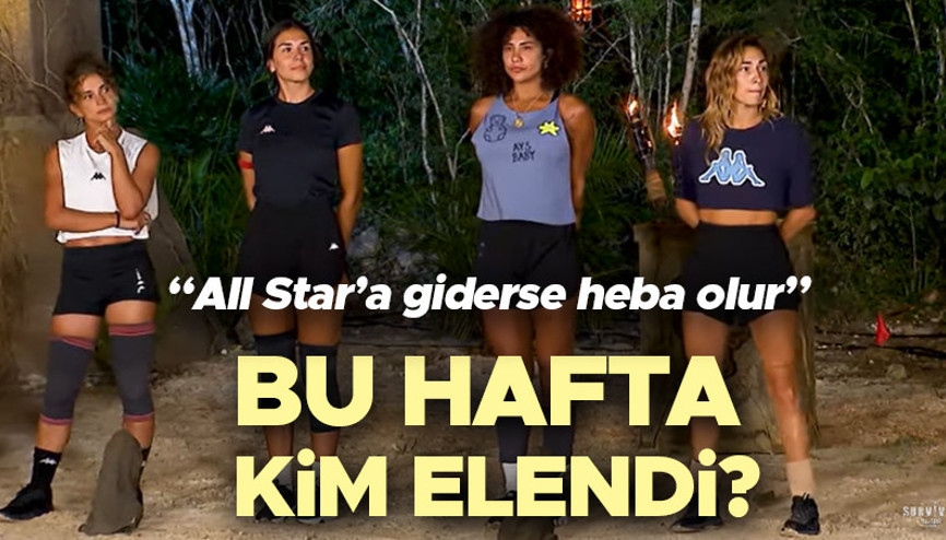 SURVİVOR KİM ELENDİ, KİM GİTTİ 1 ŞUBAT 2024 Bu hafta Survivor All Star eleme düellosunu kim kazandı, Aysu mu, Kardeniz mi  Bu yıl gitmesin, heba olur sözlerine yanıt.. Dominik macerası kısa sürdü