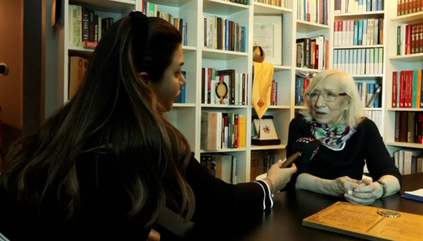 Alev Alatlı son röportajını CNN TÜRK’e vermişti: Hangi dilde canın sağ olsun var