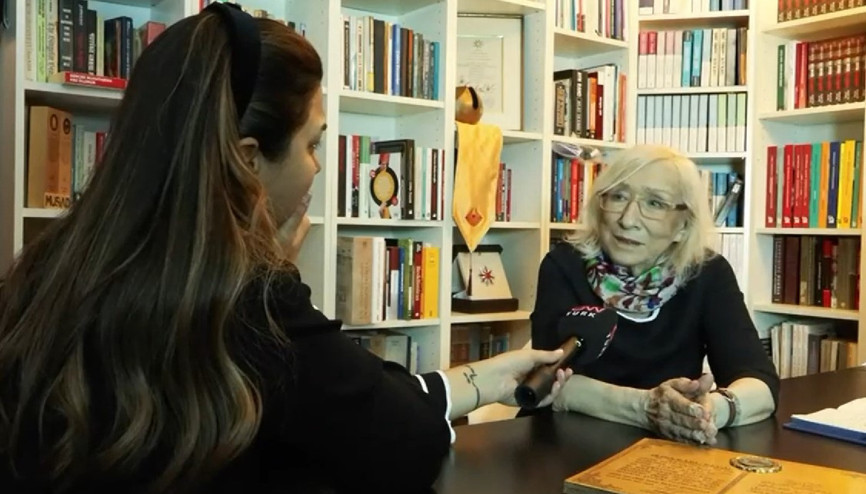 Alev Alatlı son röportajını CNN TÜRK’e vermişti: “Hangi dilde canın sağ olsun var”