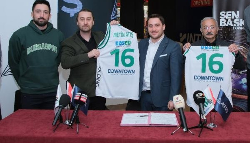 Dowtown, Bursaspor Basketbol Takımının sponsoru oldu Dowtown, Bursaspor Basketbol Takımının sponsoru oldu