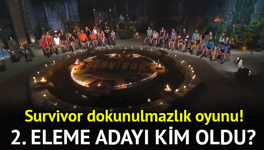 Survivor All Star 2. eleme adayı kim oldu Beni yazın hiç sıkıntı yok 4 Şubat Pazar Survivor All Star 2. dokunulmazlığı kim kazandı, potaya kim gitti