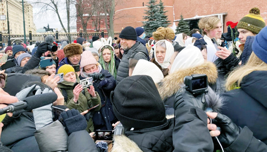 Moskova’da seferberlik protestosu
