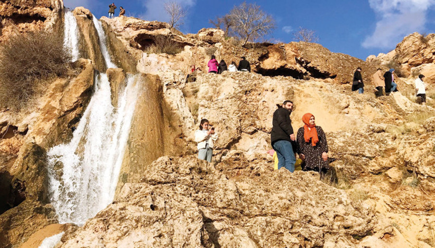 Bereketin müjdecisi... GAP Şelalesi akmaya başladı Bereketin müjdecisi... GAP Şelalesi akmaya başladı