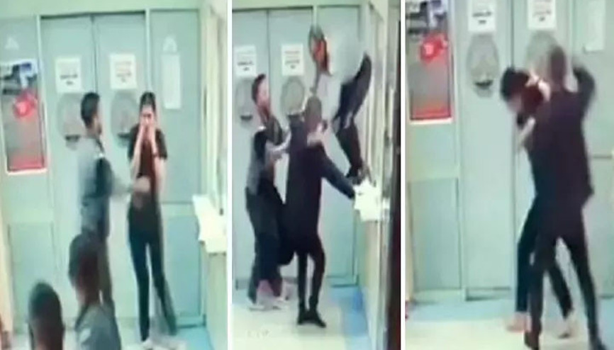 Trakya Üniversitesi Tıp Fakültesi Hastanesinde dehşet Annesinin ölüm haberini veren doktora saldırdı Trakya Üniversitesi Tıp Fakültesi Hastanesinde dehşet Annesinin ölüm haberini veren doktora saldırdı