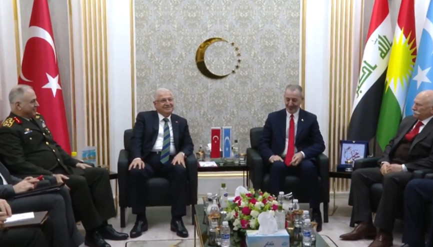 Bakan Güler, Irak Türkmen Cephesi’ni ziyaret etti