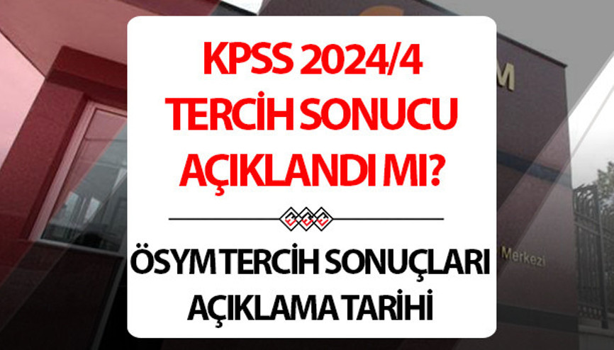 KPSS 2024/4 Tarım ve Orman Bakanlığı personel alımı sonuçları ne zaman, ÖSYM tarafından bu hafta açıklanacak mı KPSS 2024/4 tercih sonuçları bilgisi KPSS 2024/4 Tarım ve Orman Bakanlığı personel alımı sonuçları ne zaman, ÖSYM tarafından bu hafta açıklanacak mı KPSS 2024/4 tercih sonuçları bilgisi