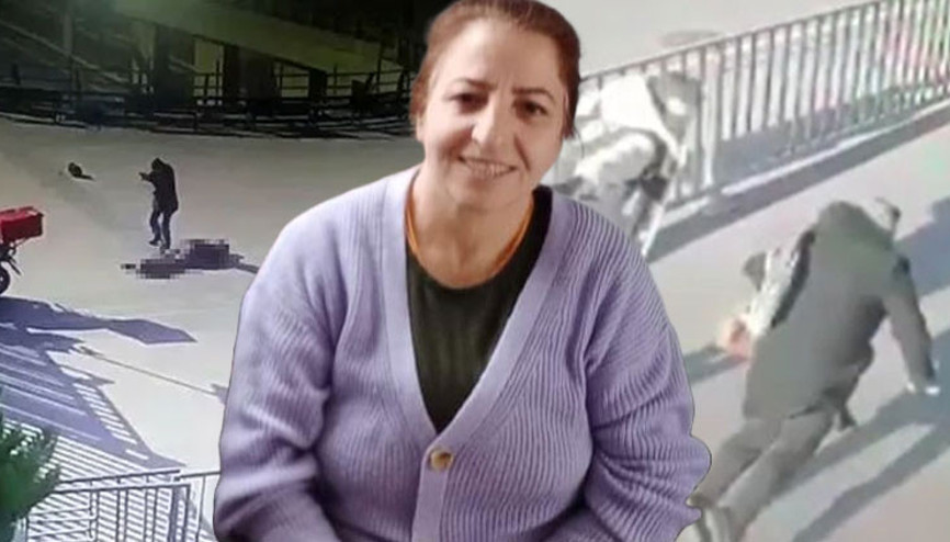 Adliye Sarayındaki terör saldırısının yeni görüntüler ortaya çıktı: Dilfıraz Karataşın vurulduğu anlar kameraya yansıdı