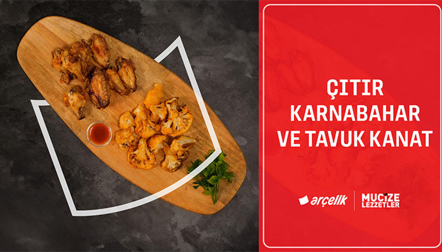 Çıtır karnabahar ve acılı tavuk kanatları tarifi | Mucize Lezzetler