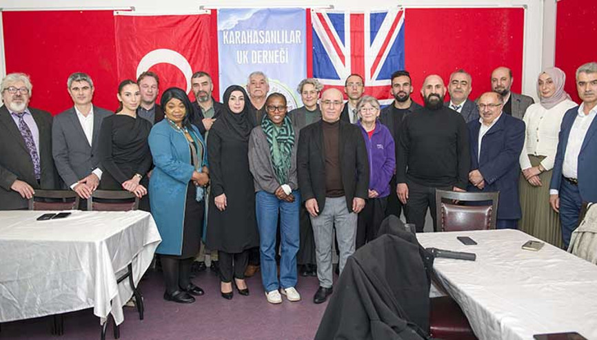 Deprem kurbanları Londra’da anıldı