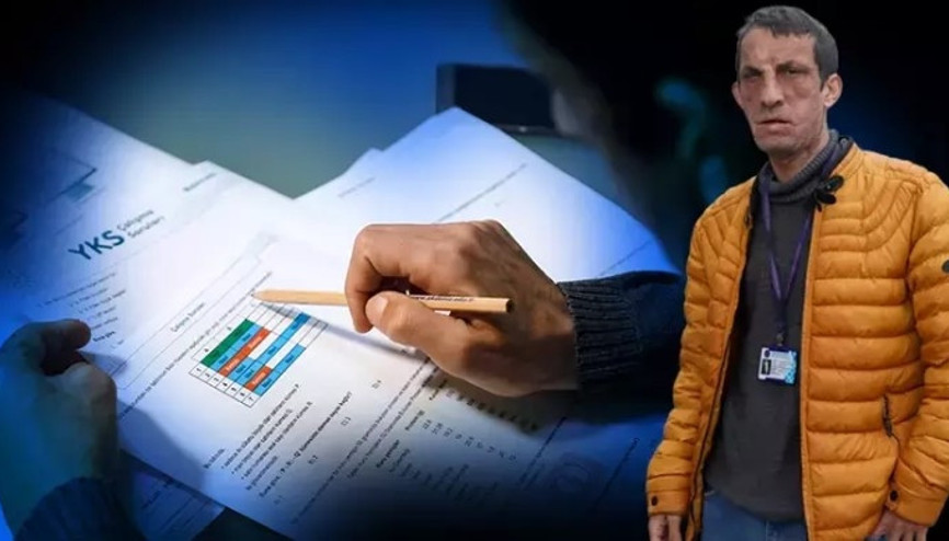 Türkiyenin ilk yüz nakillisi Uğur Acar, üniversiteye hazırlanıyor