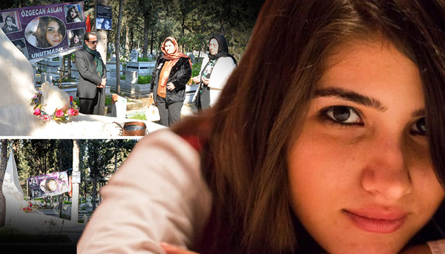 9 yıl önce katledilen Özgecan Aslan, mezarı başında anıldı