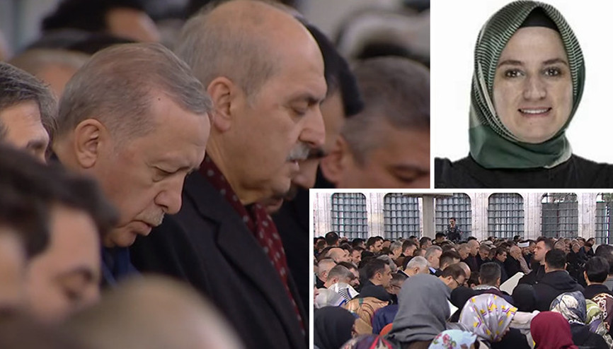 Cumhurbaşkanı Erdoğan, Fatma Sevim Baltacının cenaze törenine katıldı