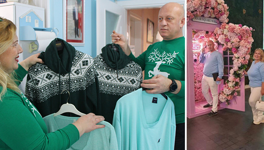 Amasya’da Ladikli çifti 25 yıldır her gün aynı renk elbise giyiyor