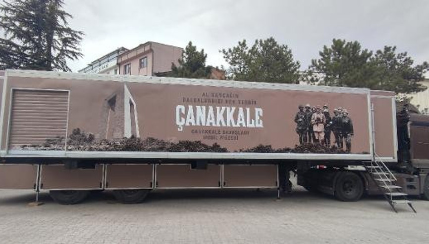 Çanakkale Savaşları Mobil Müzesi Emirdağda