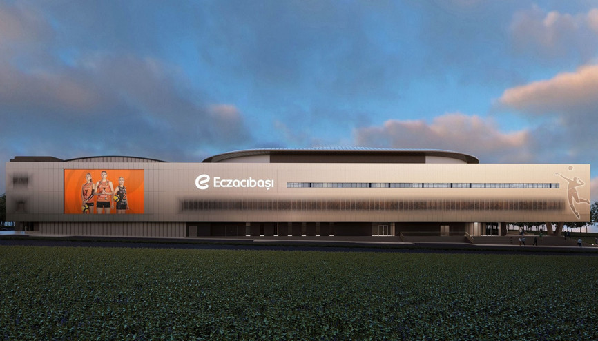 Eczacıbaşı Spor Kulübü’nün yeni salonunun temeli atıldı