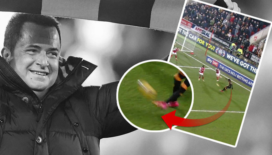 Hull Citynin sahibi Acun Ilıcalının öve öve bitiremediği Jaden Philogene, İngiltereyi salladı Attığı golü görenler gözlerine inanamadı...