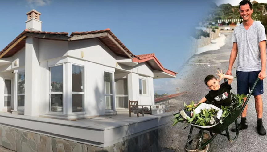 Yıllar önce İstanbulu terk edip Bodruma yerleşmişti... Alp Kırşan memleketine döndü, artık yenilediği bu evde yaşayacak