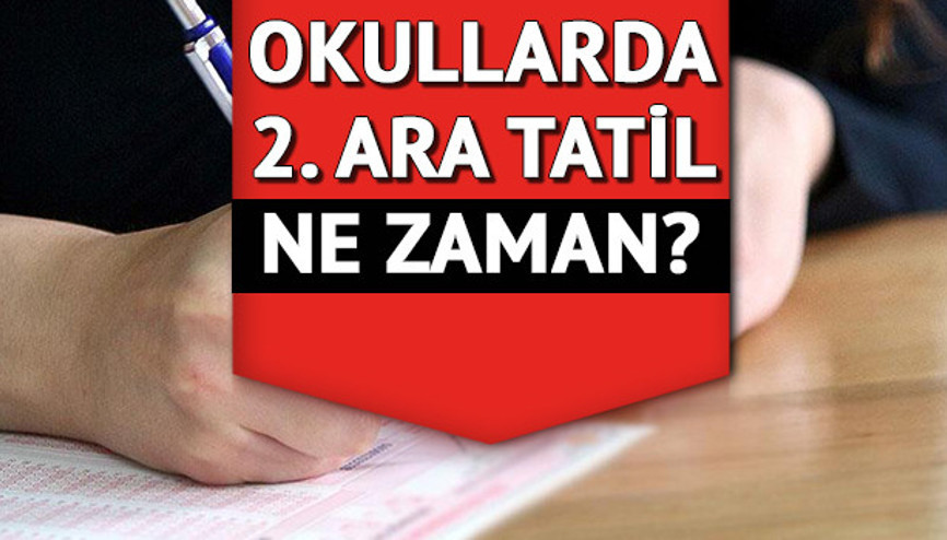 OKULLAR NE ZAMAN TATİL OLACAK 2024 | Ara tatile kaç gün kaldı, nisan ara tatili hangi tarihte MEB 2023-2024 ara tatil takvimi bilgisi...