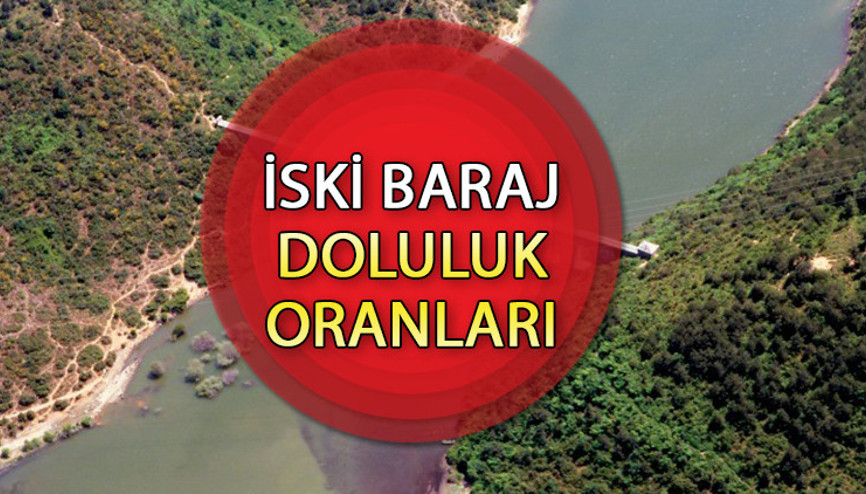 İSKİ BARAJ DOLULUK ORANLARI 15 ŞUBAT 2024 || İstanbul baraj doluluk oranı son durum nedir, yüzde kaç arttı