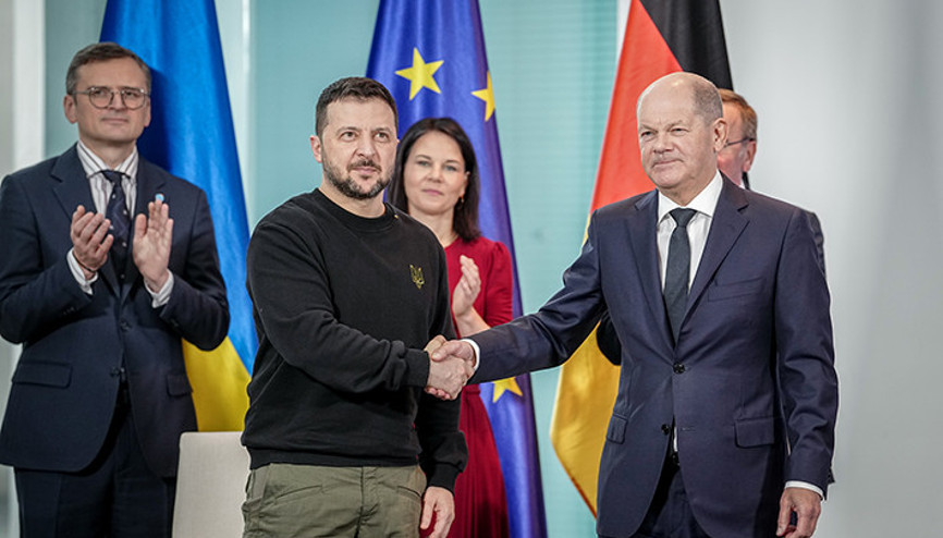 Zelenski Berlin’de