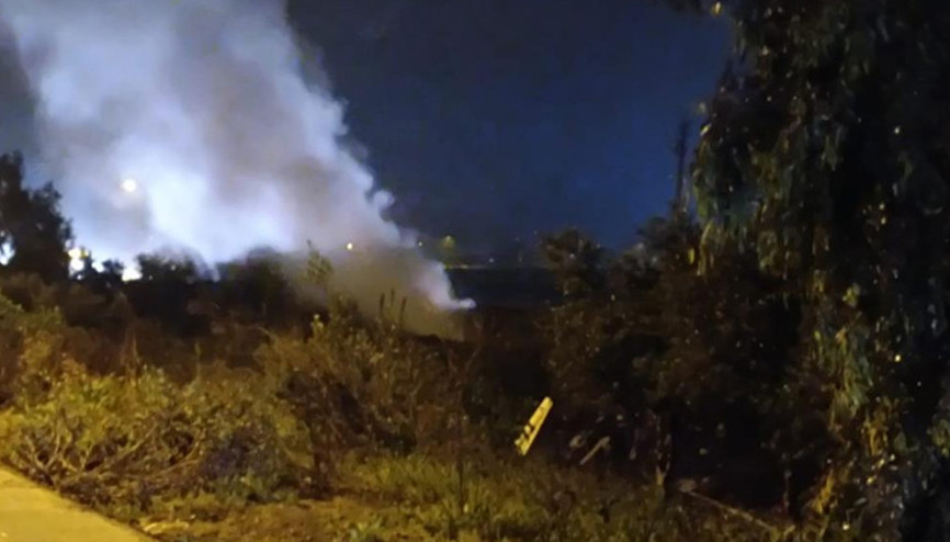 Hatayda doğalgaz borusu patladı