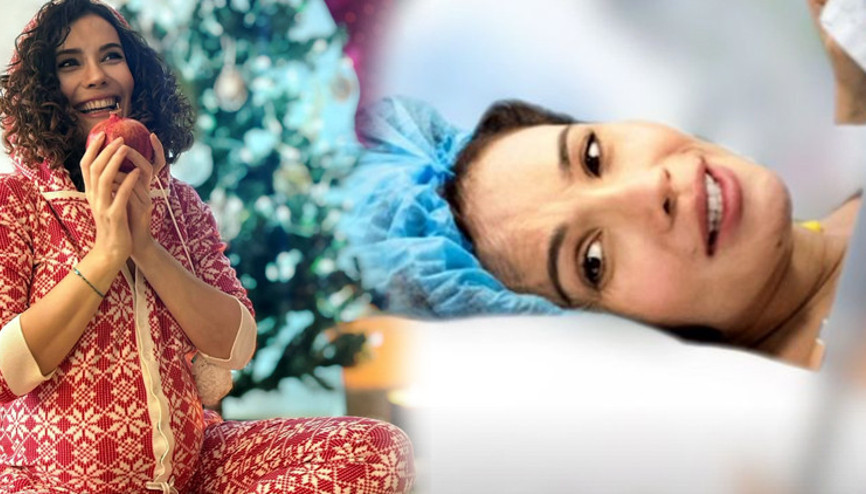 Ünlü oyuncu doğum fotoğrafını paylaştı: Ömrümün en güzel hediyesi...