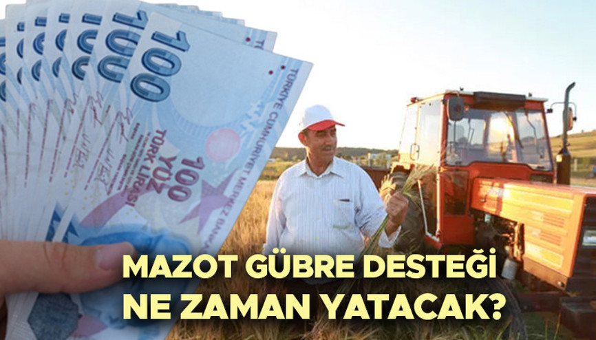 Mazot gübre desteği ne zaman yatacak 2024 || Çiftçi destek ödemeleri yattı mı, ödendi mi İşte mazot ve gübre desteği ödeme sorgulama ekranı